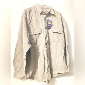 🎁Comfort Outfitter Men long sleeve Button Up Shirt Authentic Style & Fashion XL💥